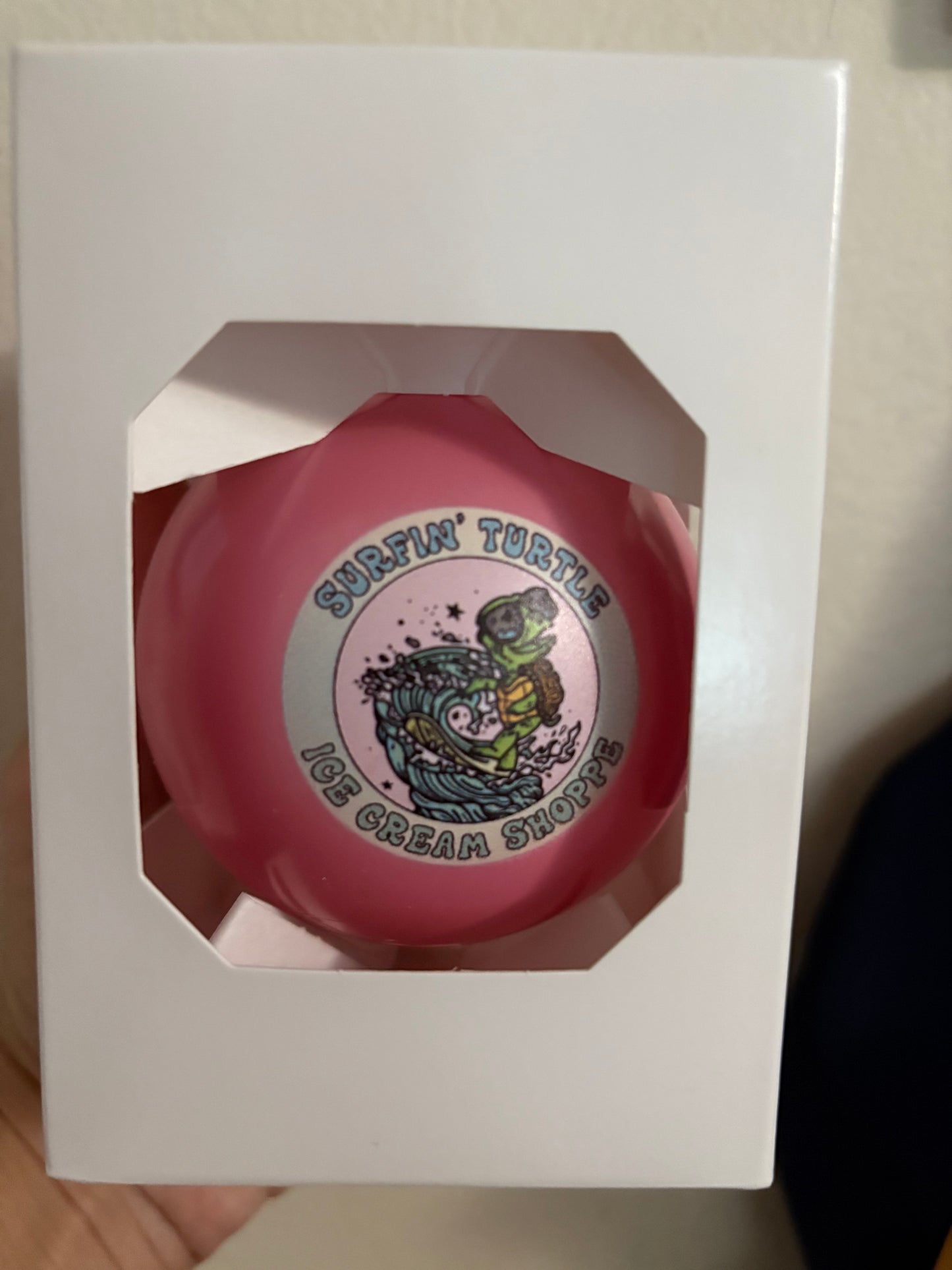 Surfin’ Turtle Ornament